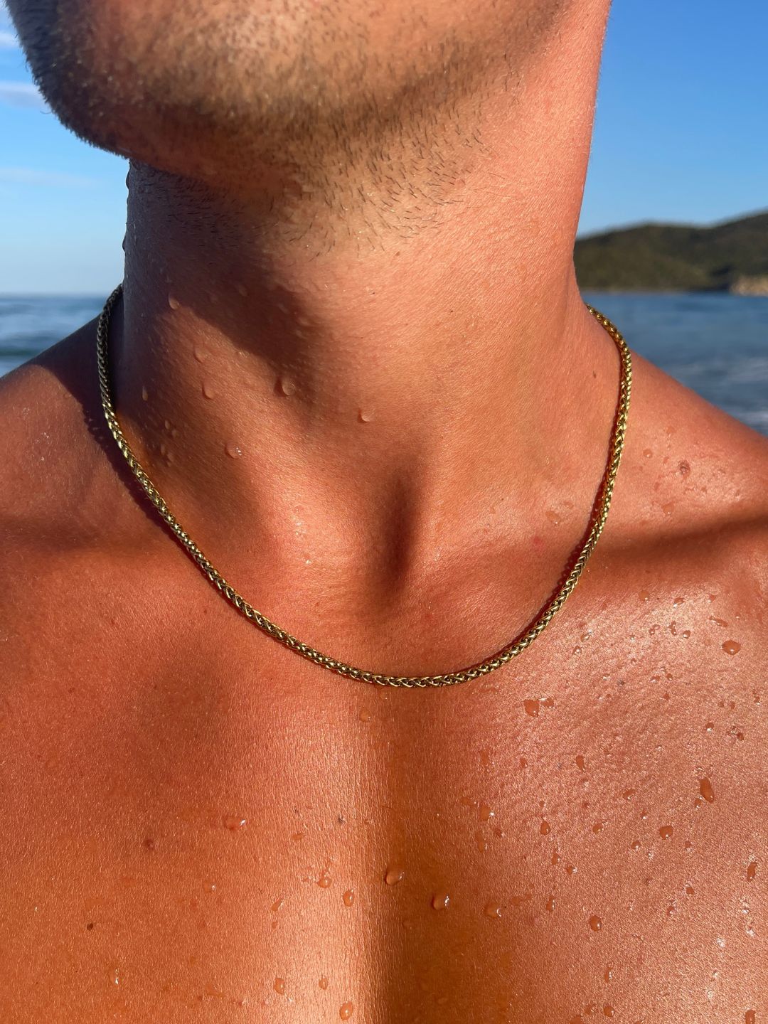 CATENA DI GRANO 3 MM | Oro 18K