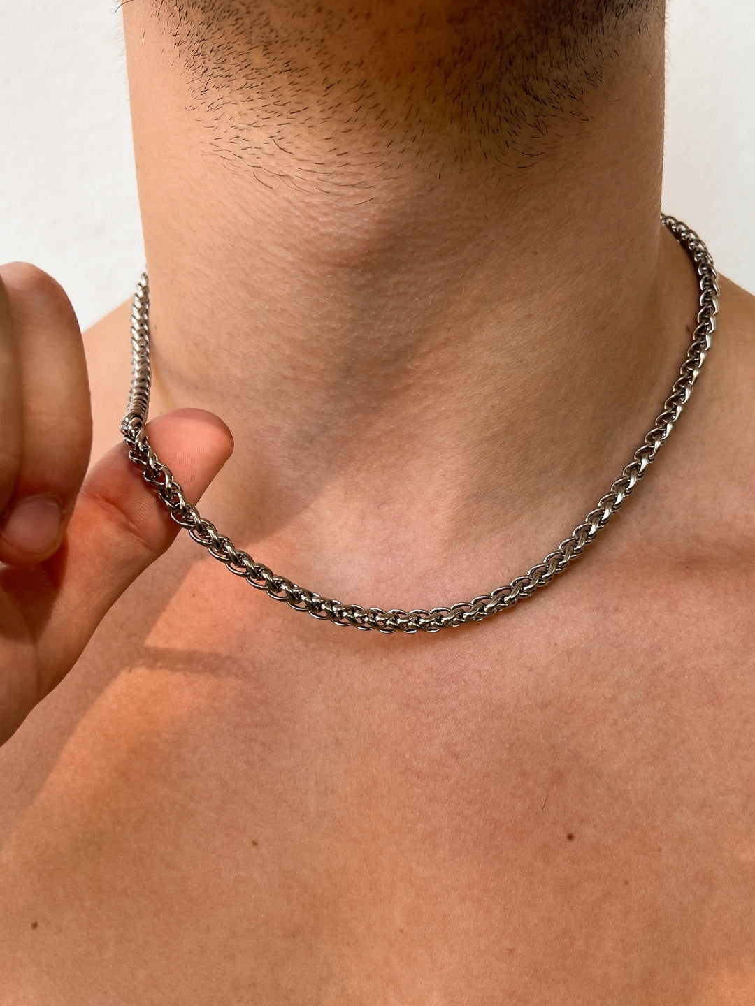 CATENA GRANO 5MM | Argento