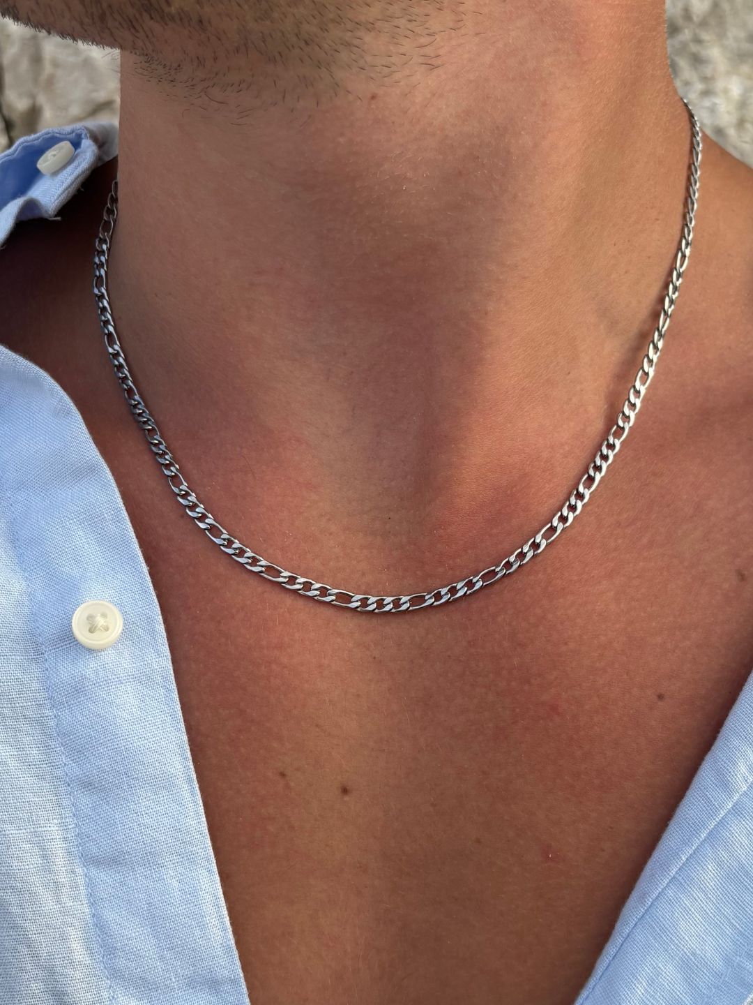 CATENA FIGARO 3MM | Argento