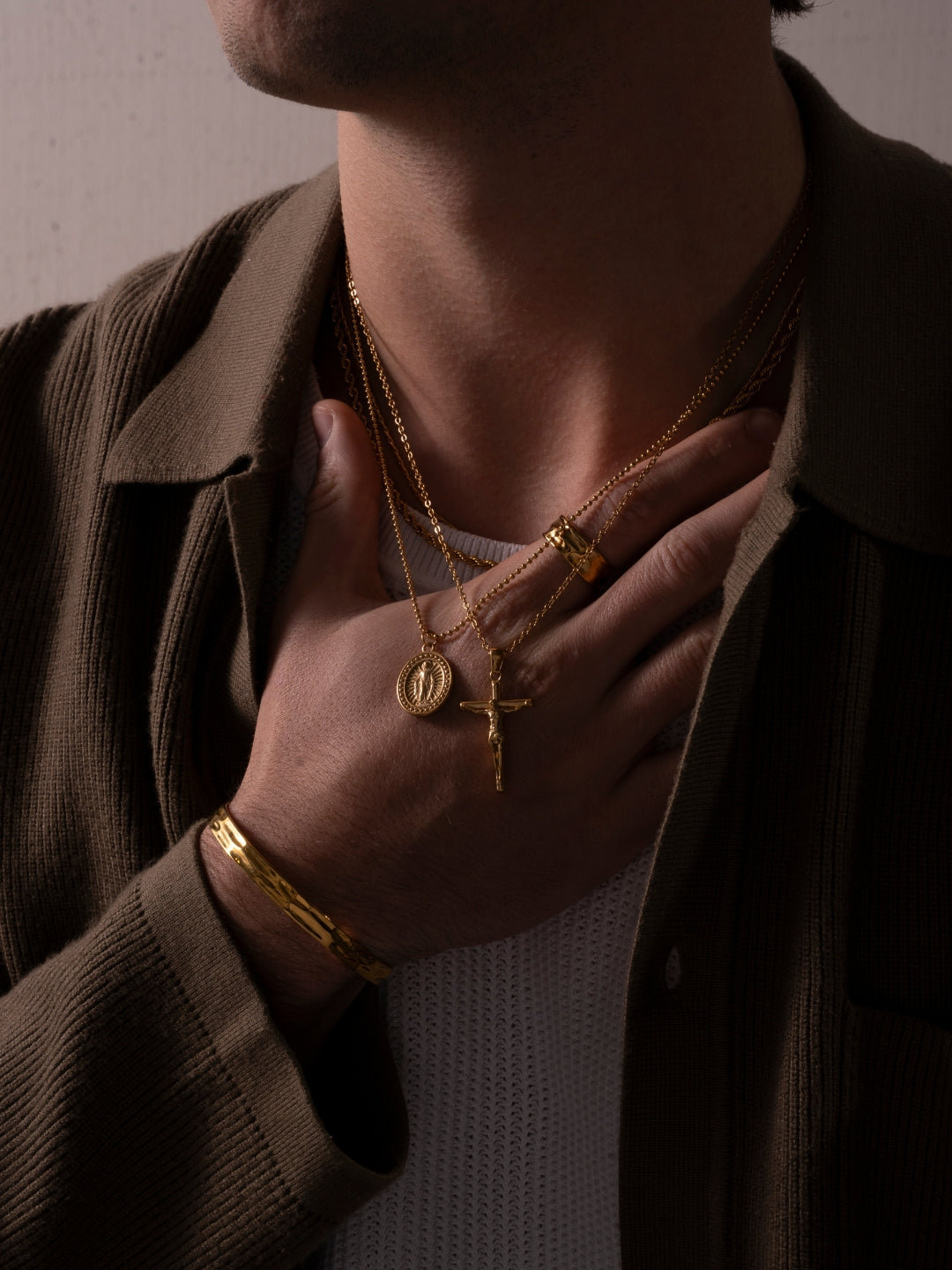 CATENA CROCIFISSO | Oro 18K