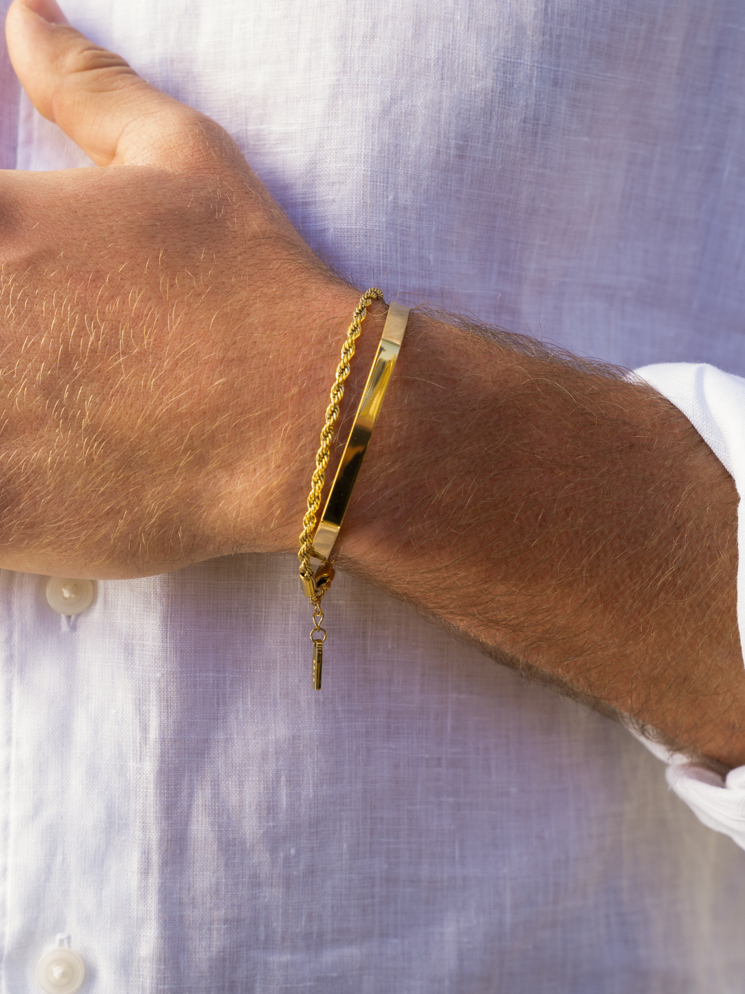 BRACCIALE TROPEZ UNISIZE | Oro 18K