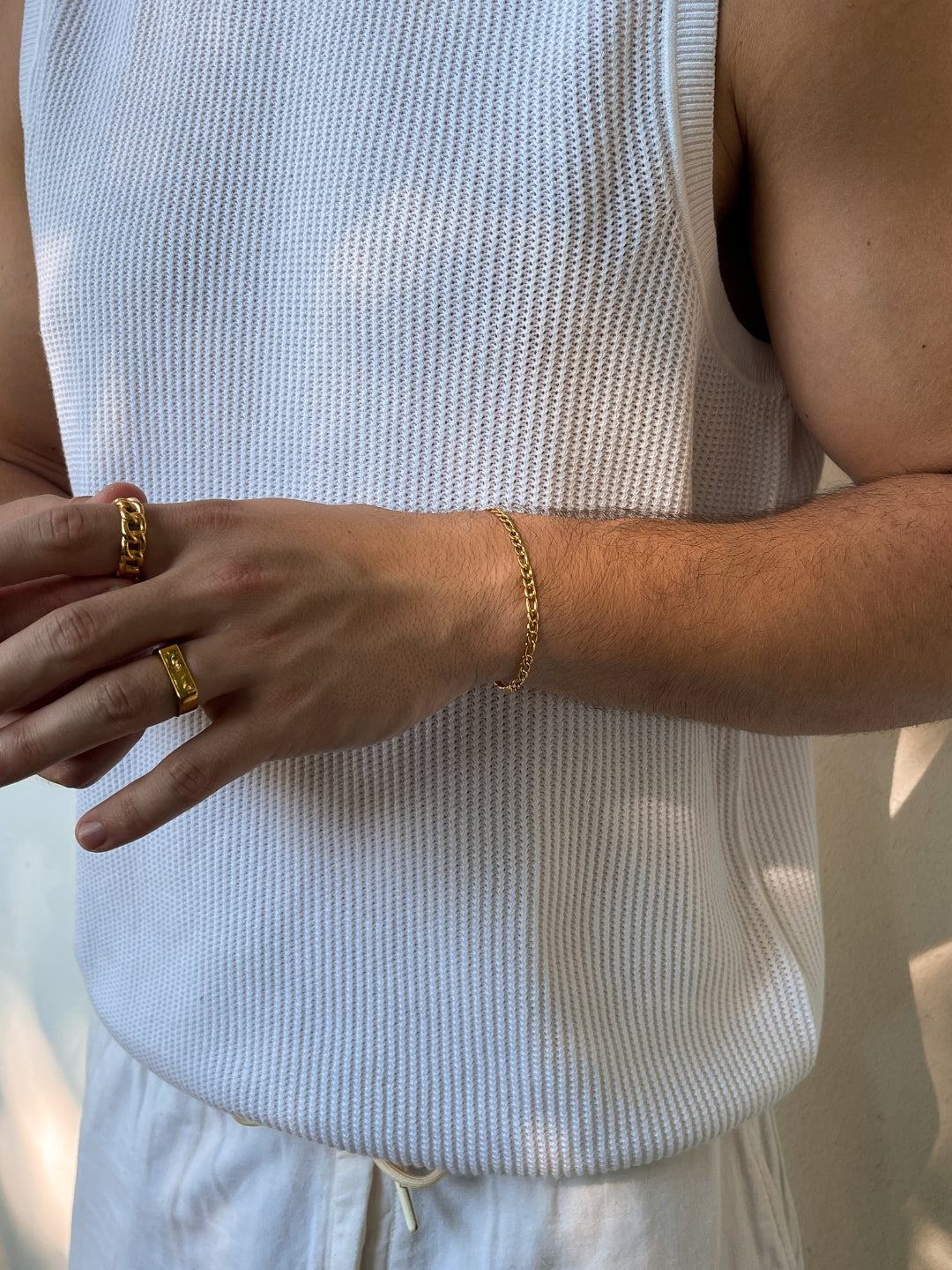 BRACCIALE FIGARO 3MM | Oro 18K