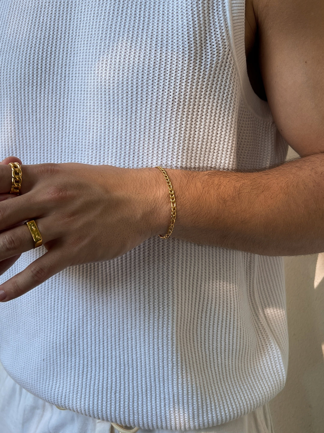 BRACCIALE FIGARO 3MM | Oro 18K