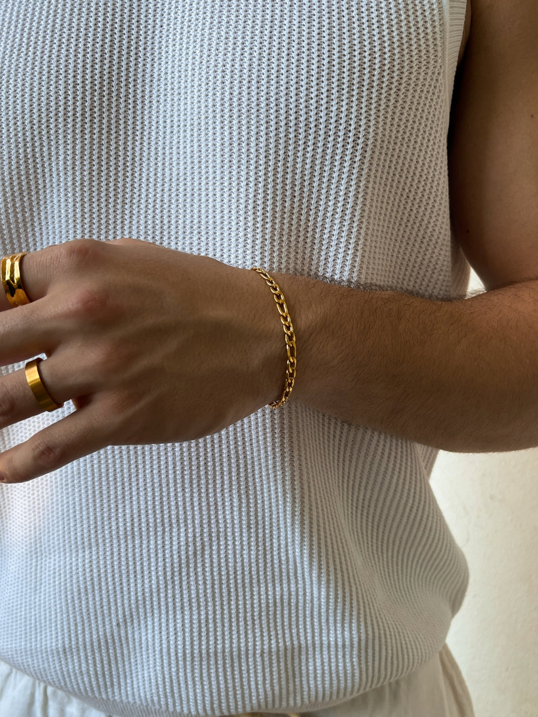 BRACCIALE FIGARO 5MM | Oro 18K