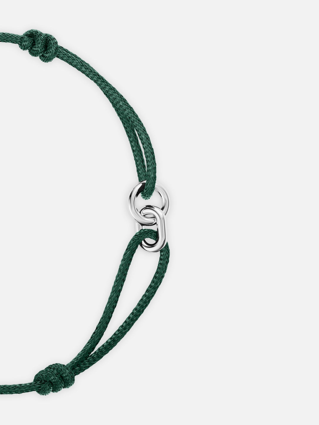 BRACCIALE GREEN UNITY | Argento
