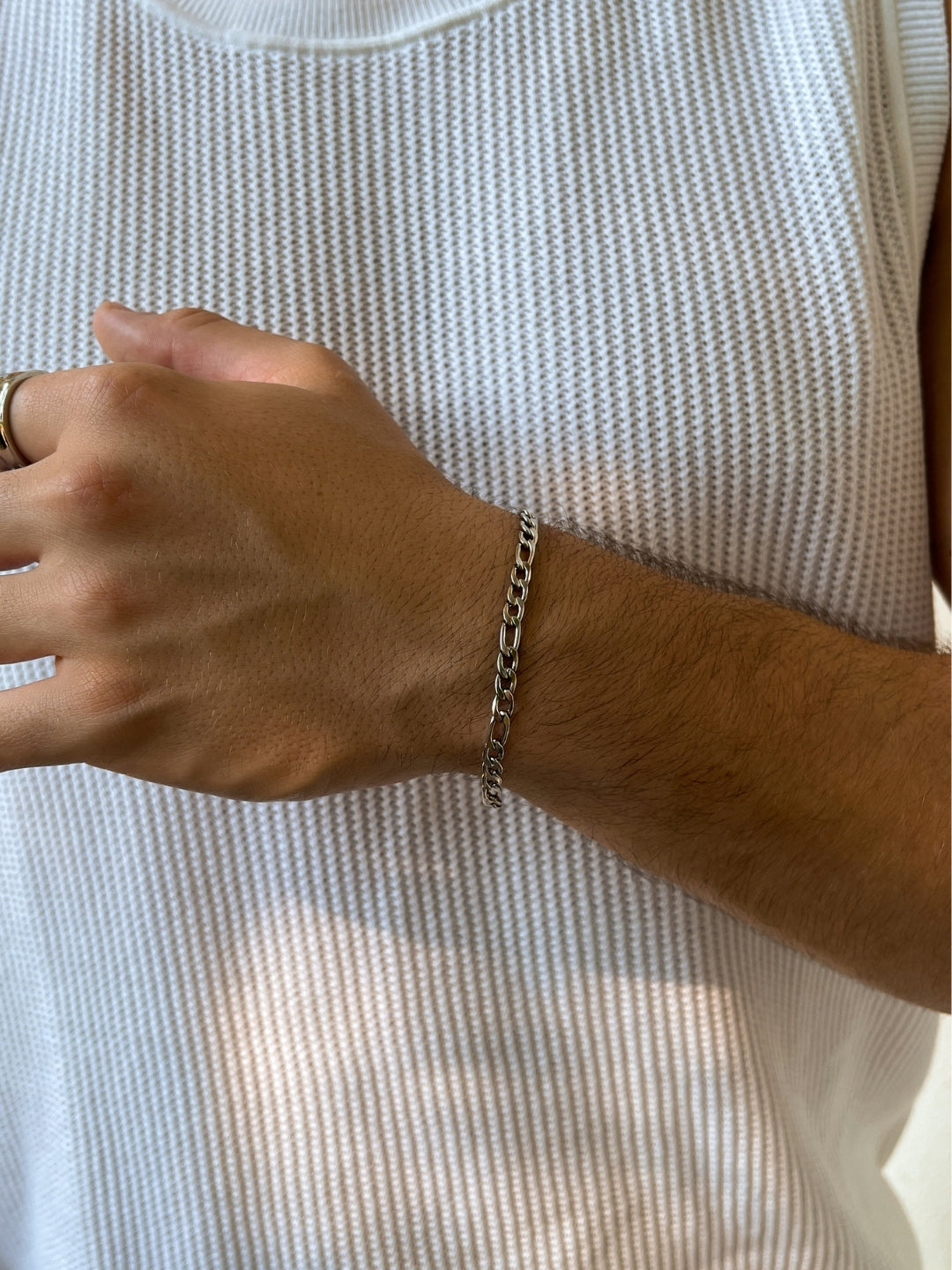 BRACCIALE FIGARO 5MM | Argento