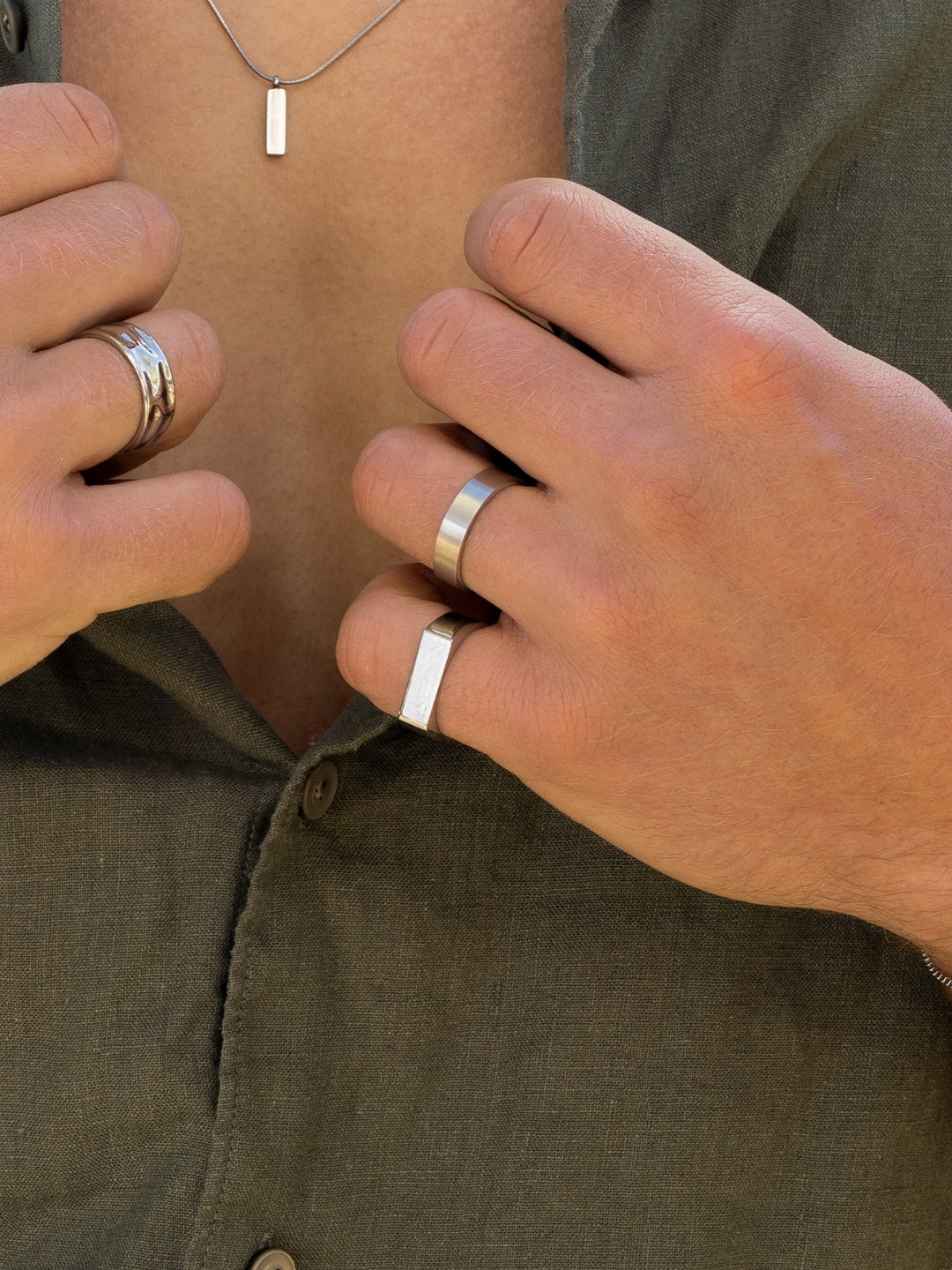 ANELLO TROPEZ UNISIZE | Argento