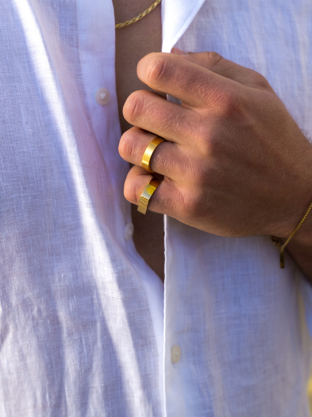 ANELLO TROPEZ UNISIZE | Oro 18K