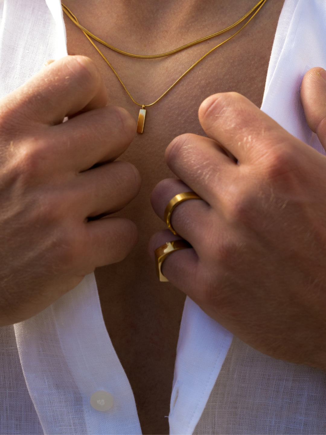 ANELLO TROPEZ UNISIZE | Oro 18K