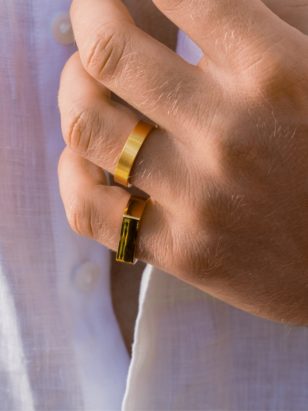 ANELLO TROPEZ UNISIZE | Oro 18K