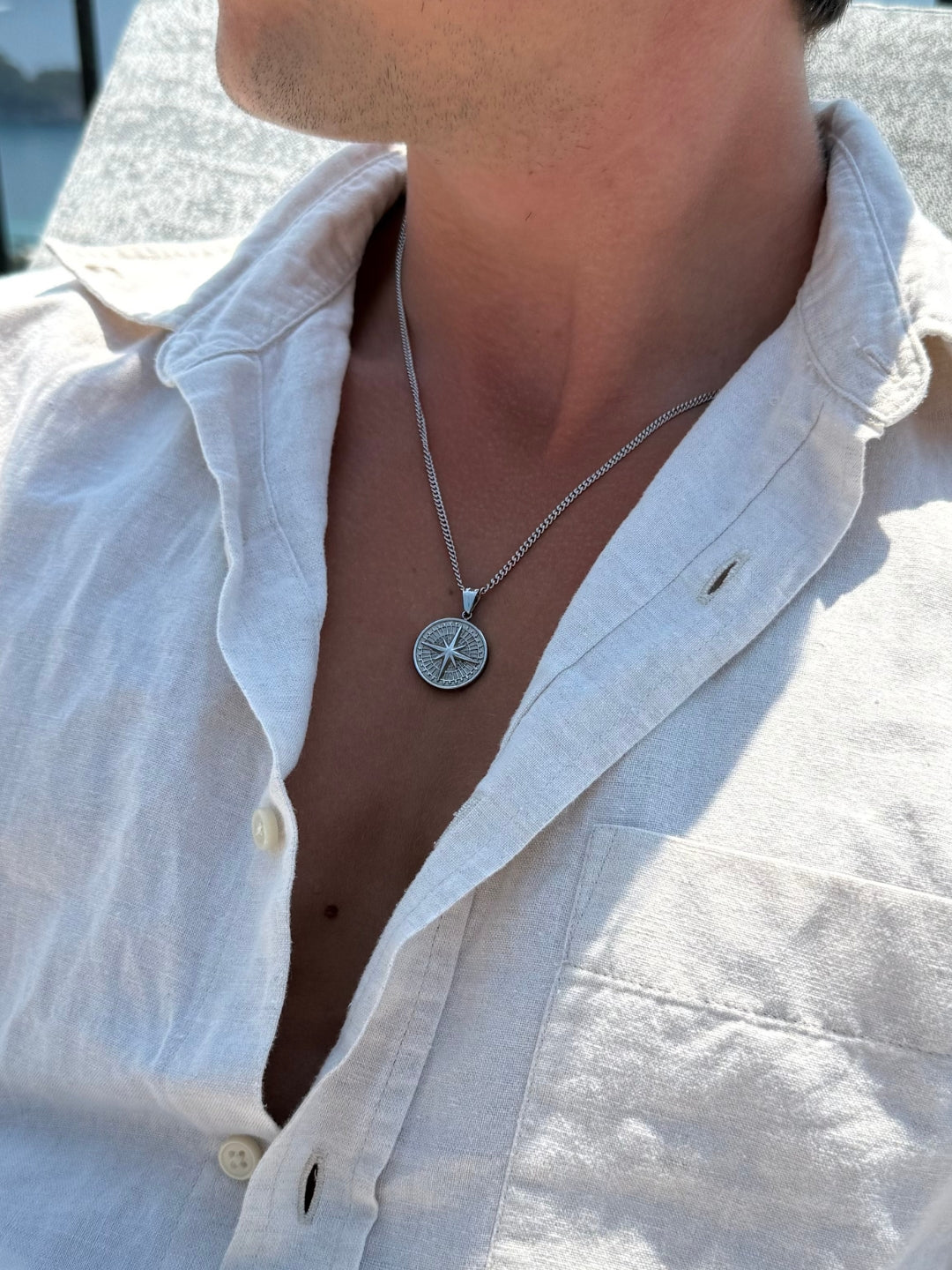 CATENA BUSSOLA | Argento