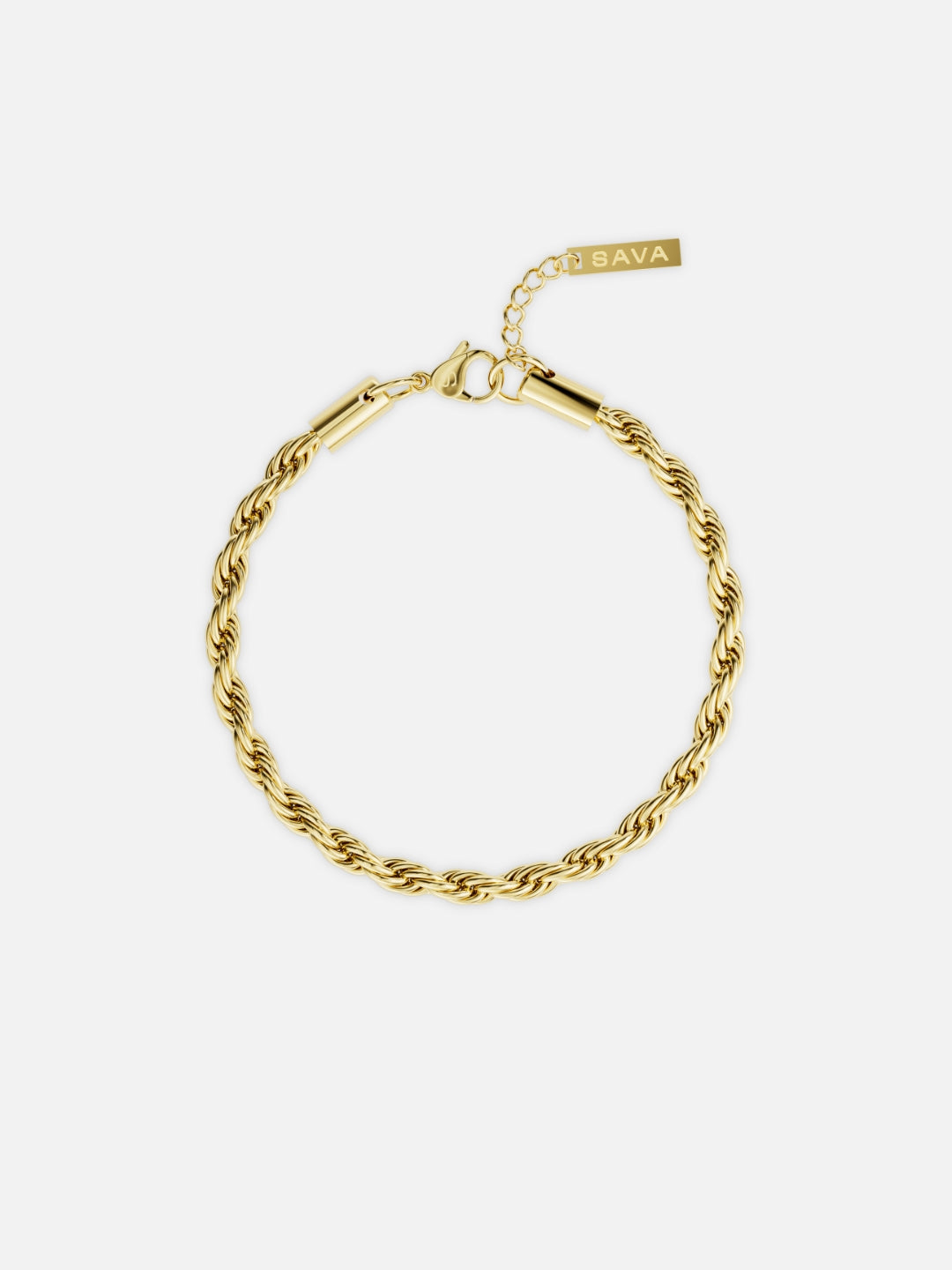 BRACCIALE IN CORDA 5 MM | Oro 18K