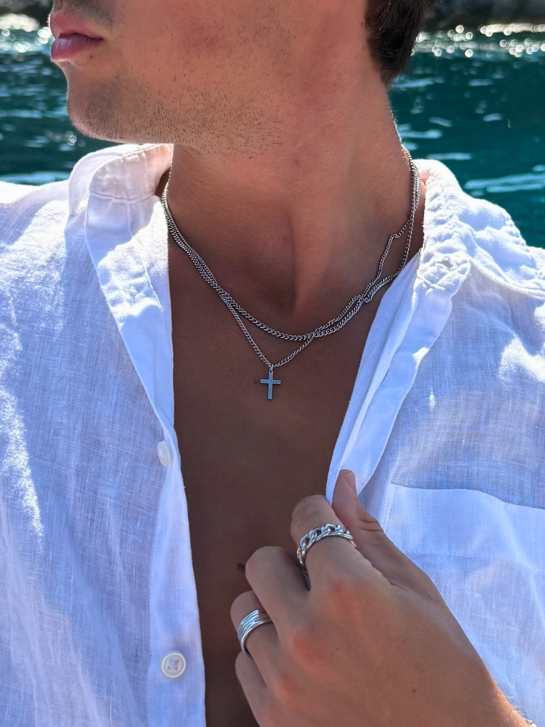 CATENA CUBANA 3MM | Argento