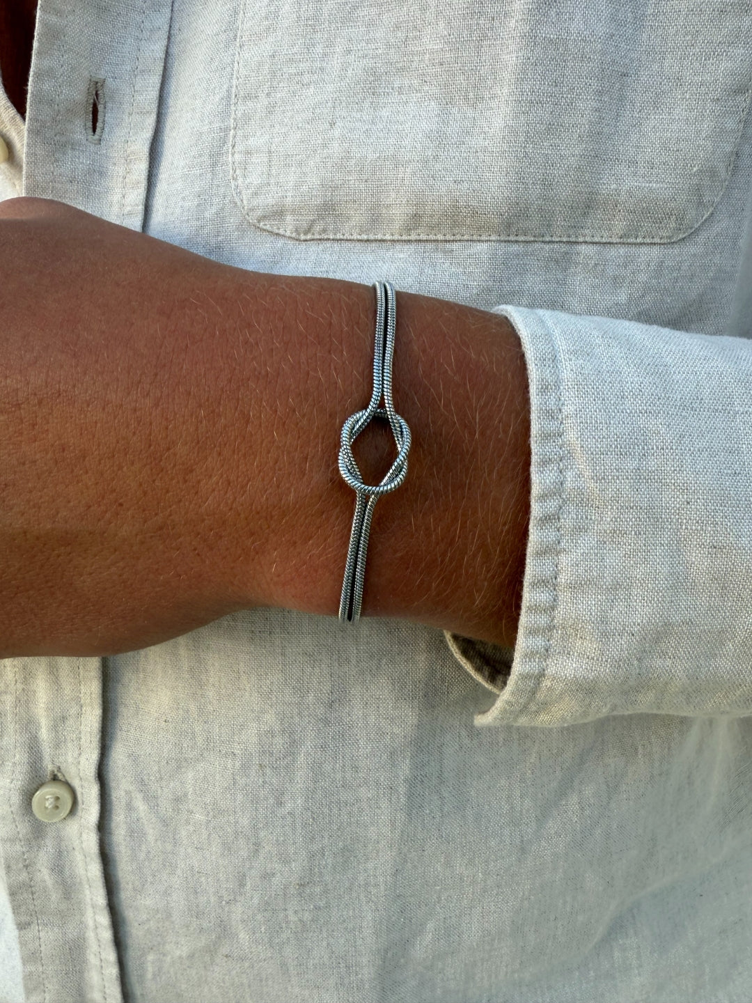 BRACCIALE INFINITY | Argento
