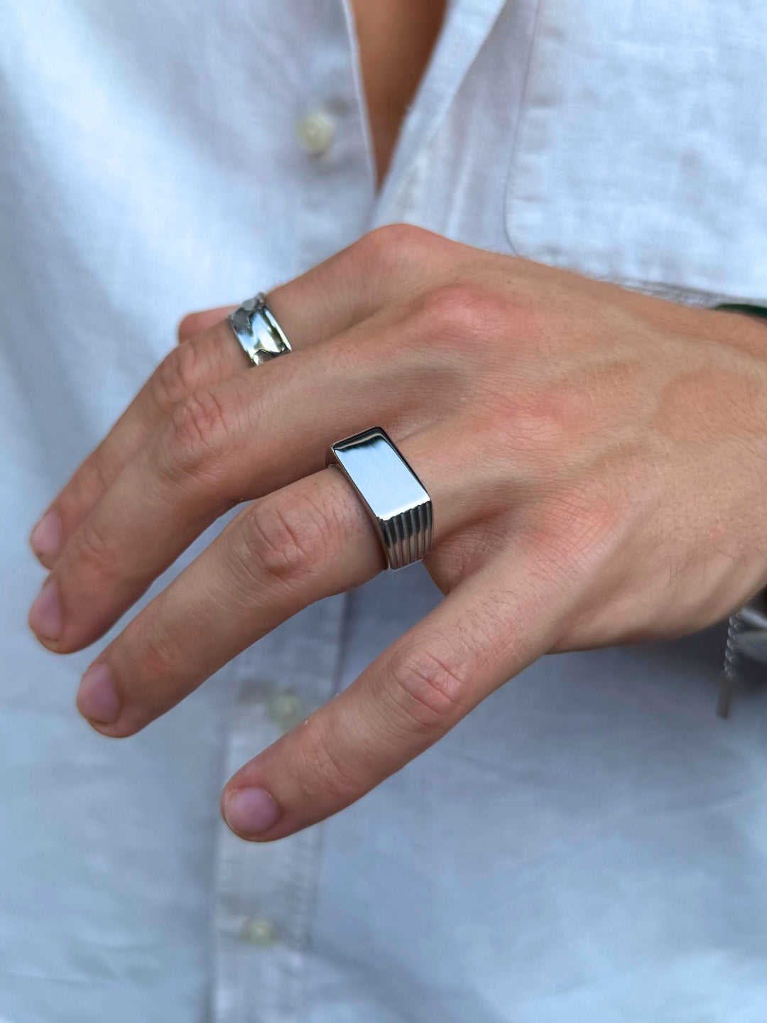 ANELLO PETAR | Argento