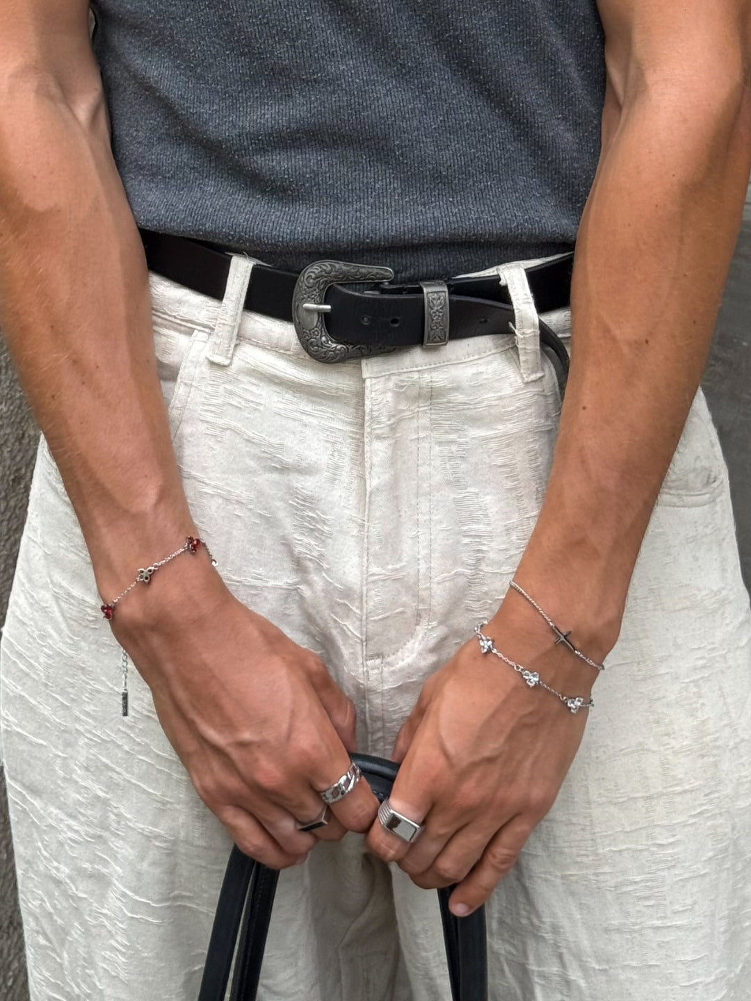 SET BRACCIALE TRIFOGLIO | Argento