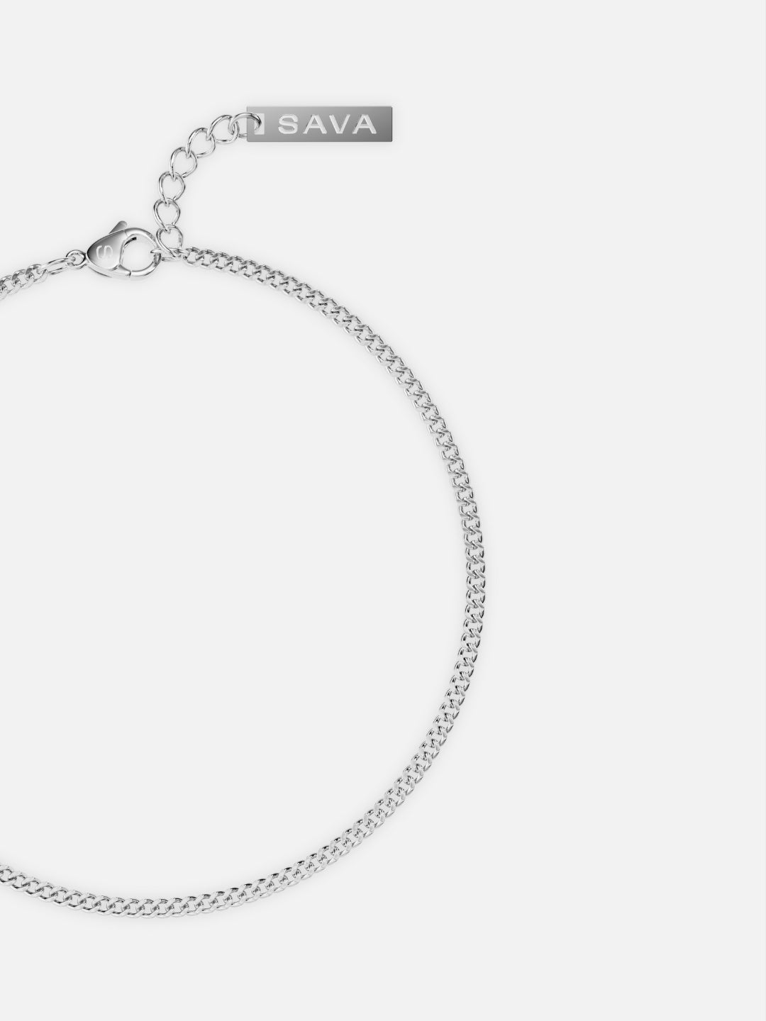 BRACCIALE CUBANO 1,8 MM | Argento