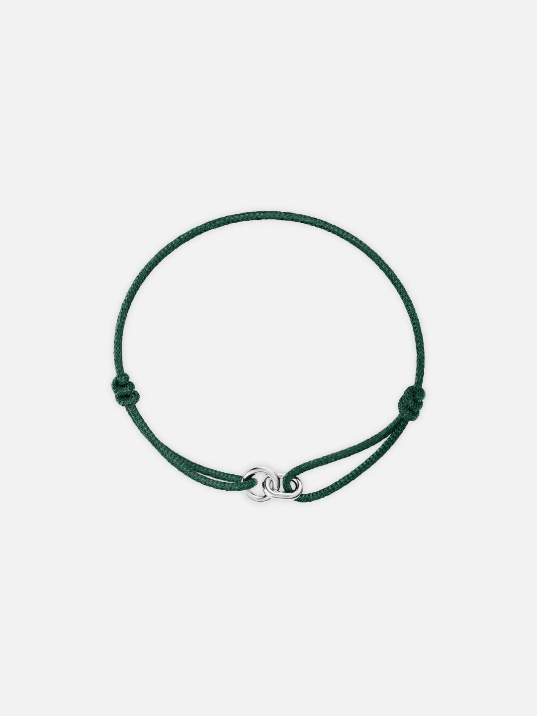 BRACCIALE GREEN UNITY | Argento