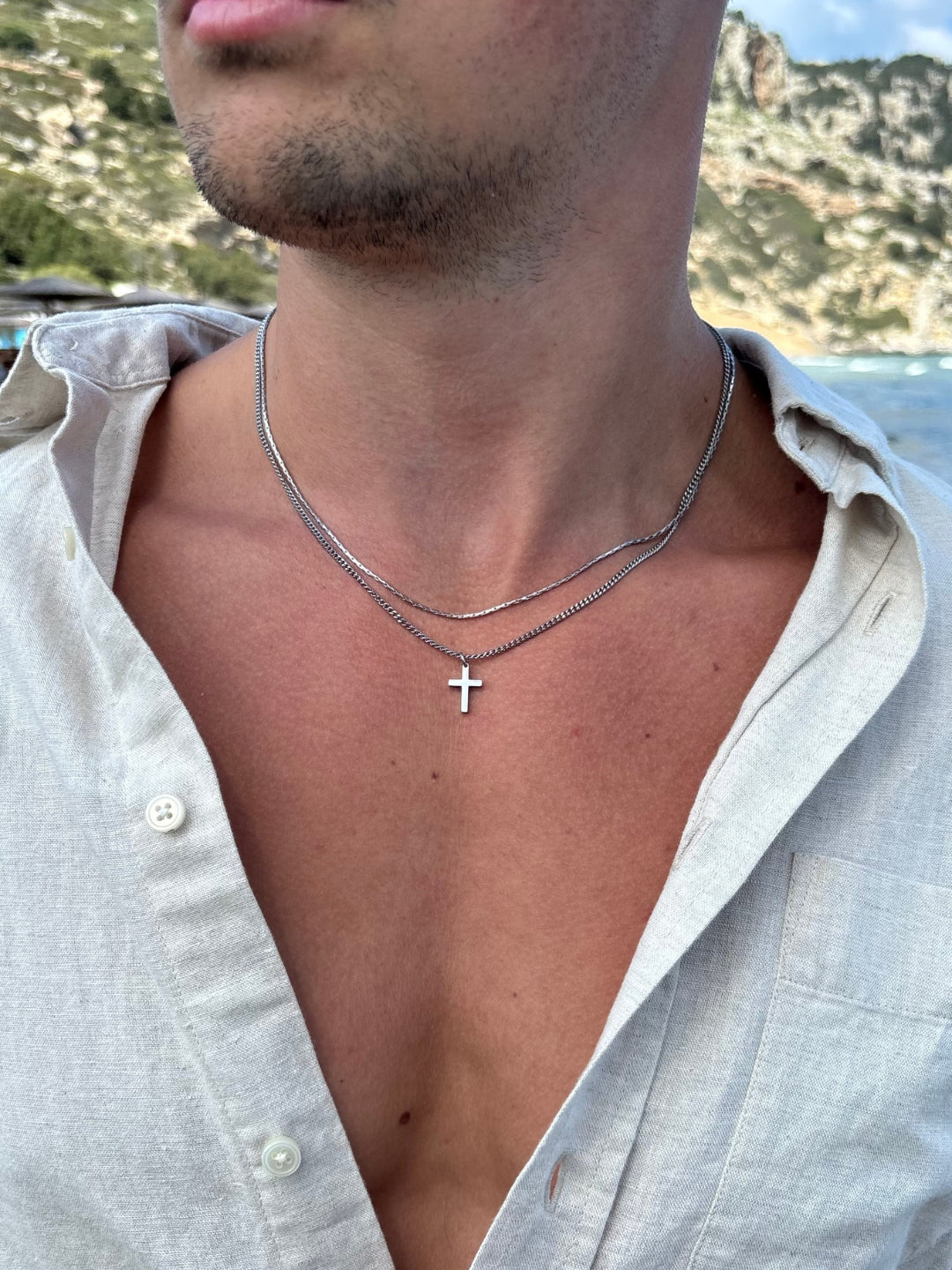 CATENA IN FILO | Argento