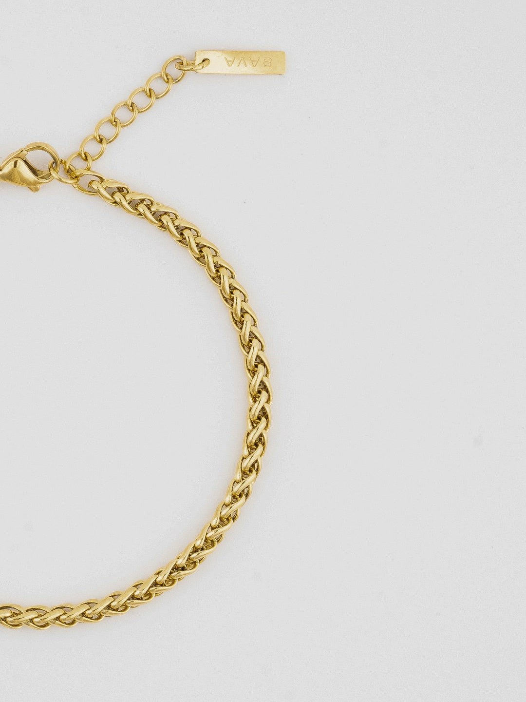 BRACCIALE GRANO 3MM | Oro 18K