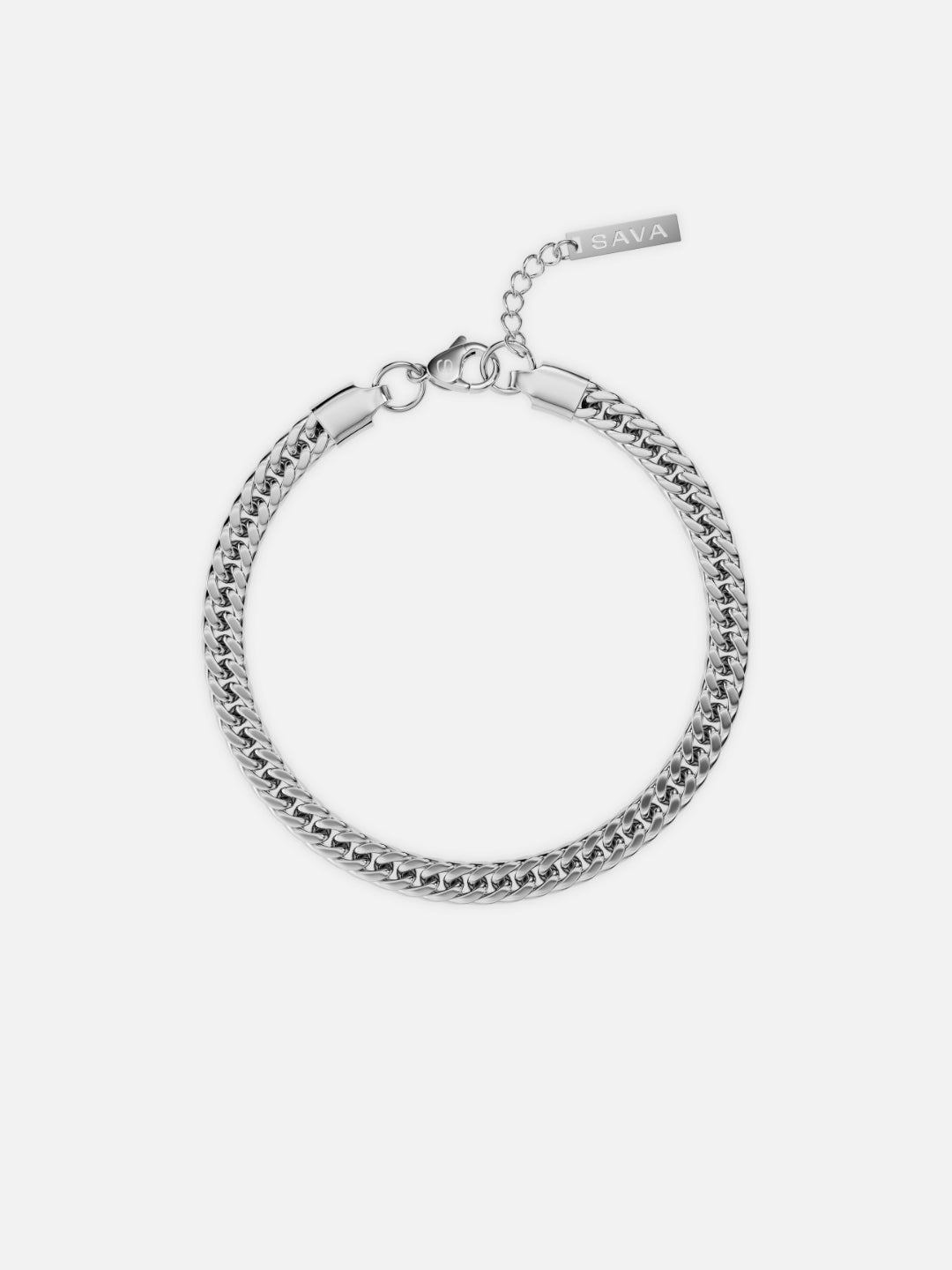 BRACCIALE CUBANO 5MM | Argento
