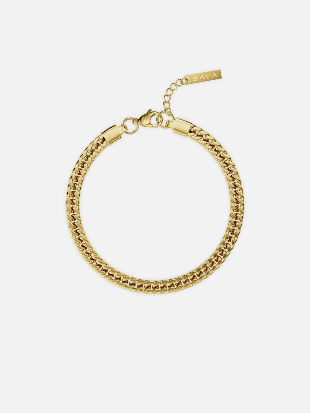 BRACCIALE CUBANO 5 MM | Oro 18K