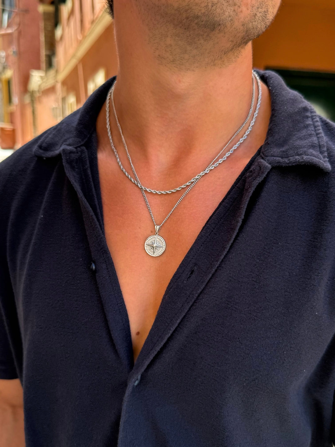 CATENA BUSSOLA | Argento