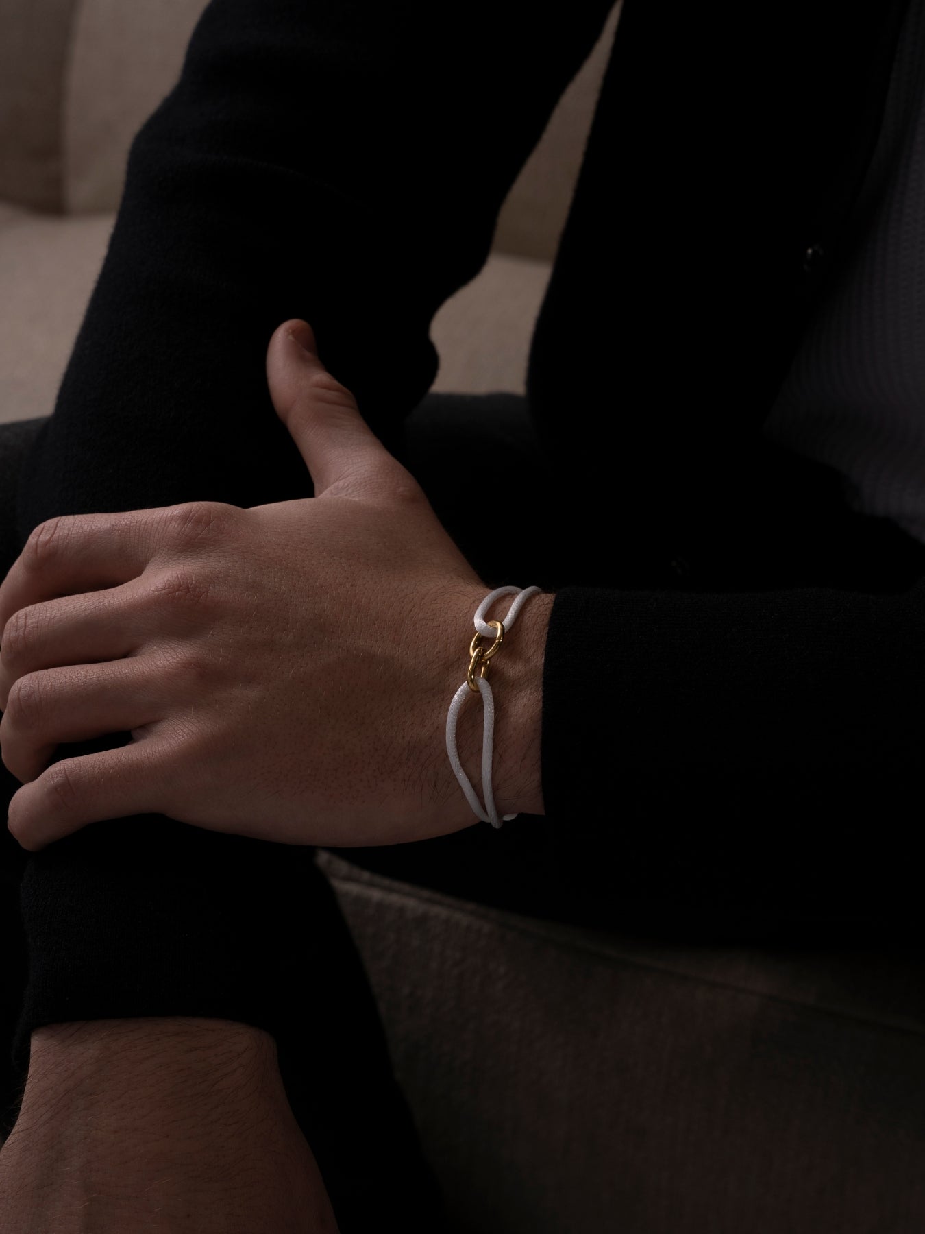 BRACCIALE SNOW UNITY | Oro 18K