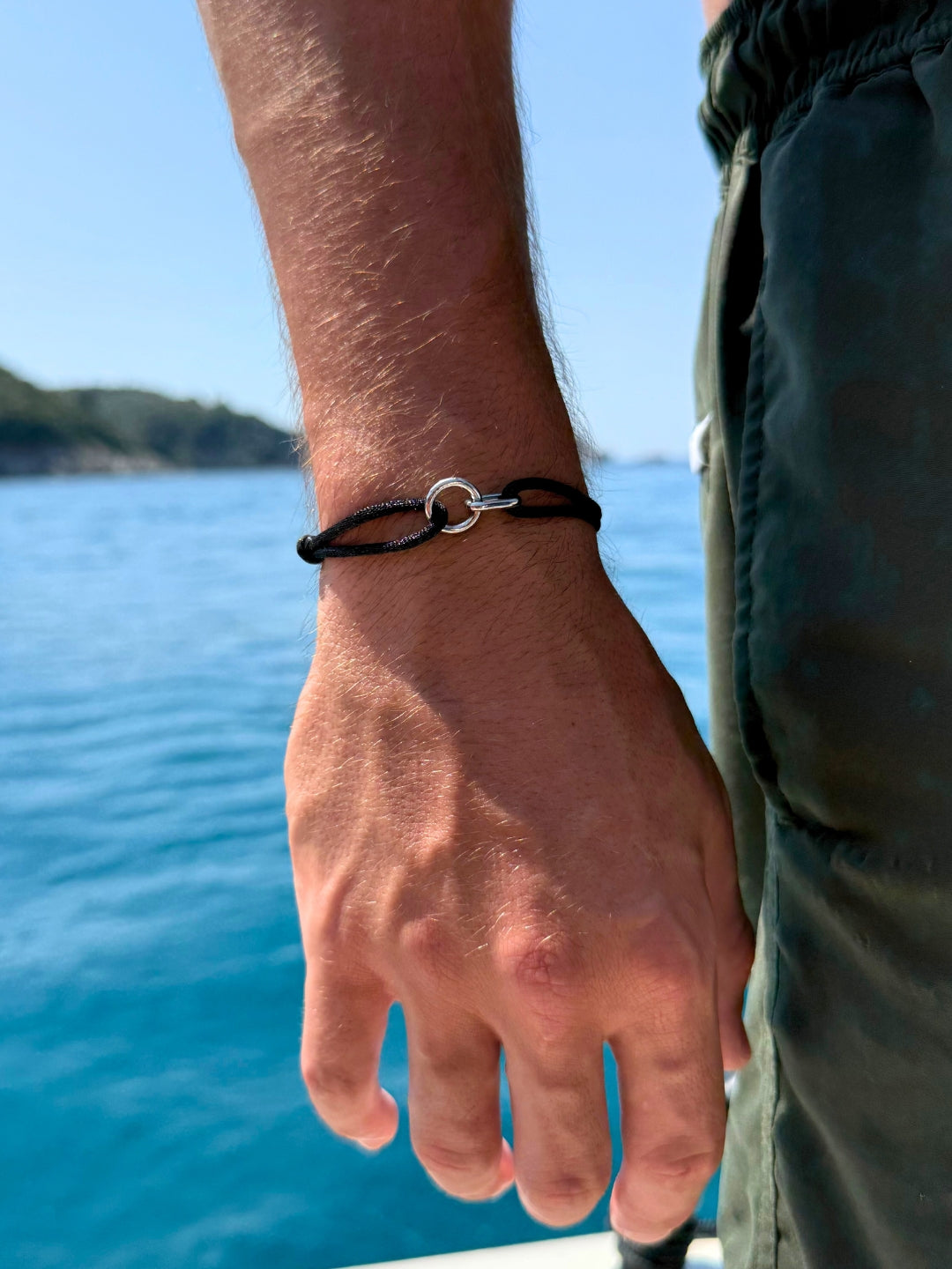 BRACCIALE MIDNIGHT UNITY | Argento