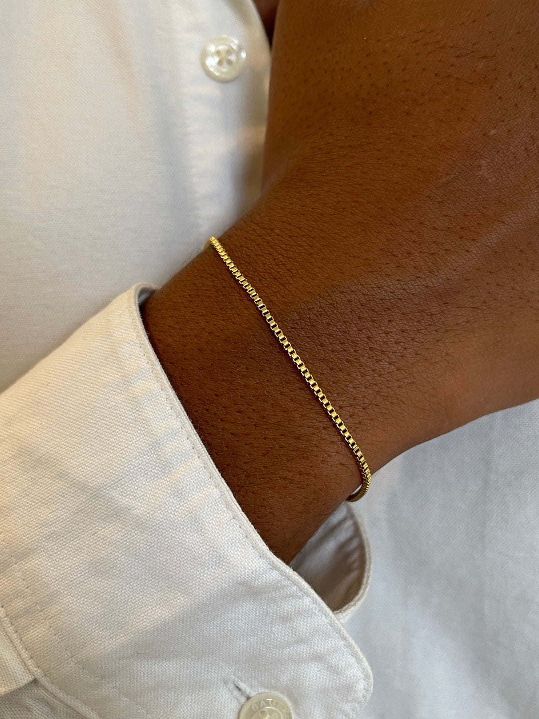 BRACCIALE A CASELLA | Oro 18K