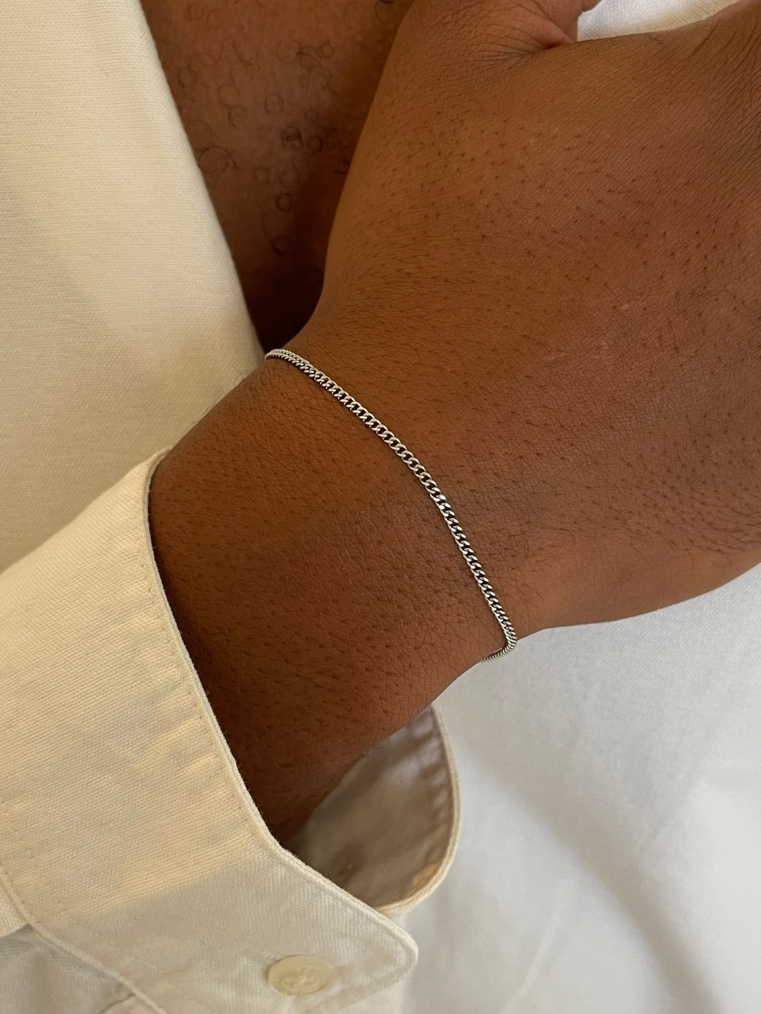 BRACCIALE CUBANO 1,8 MM | Argento