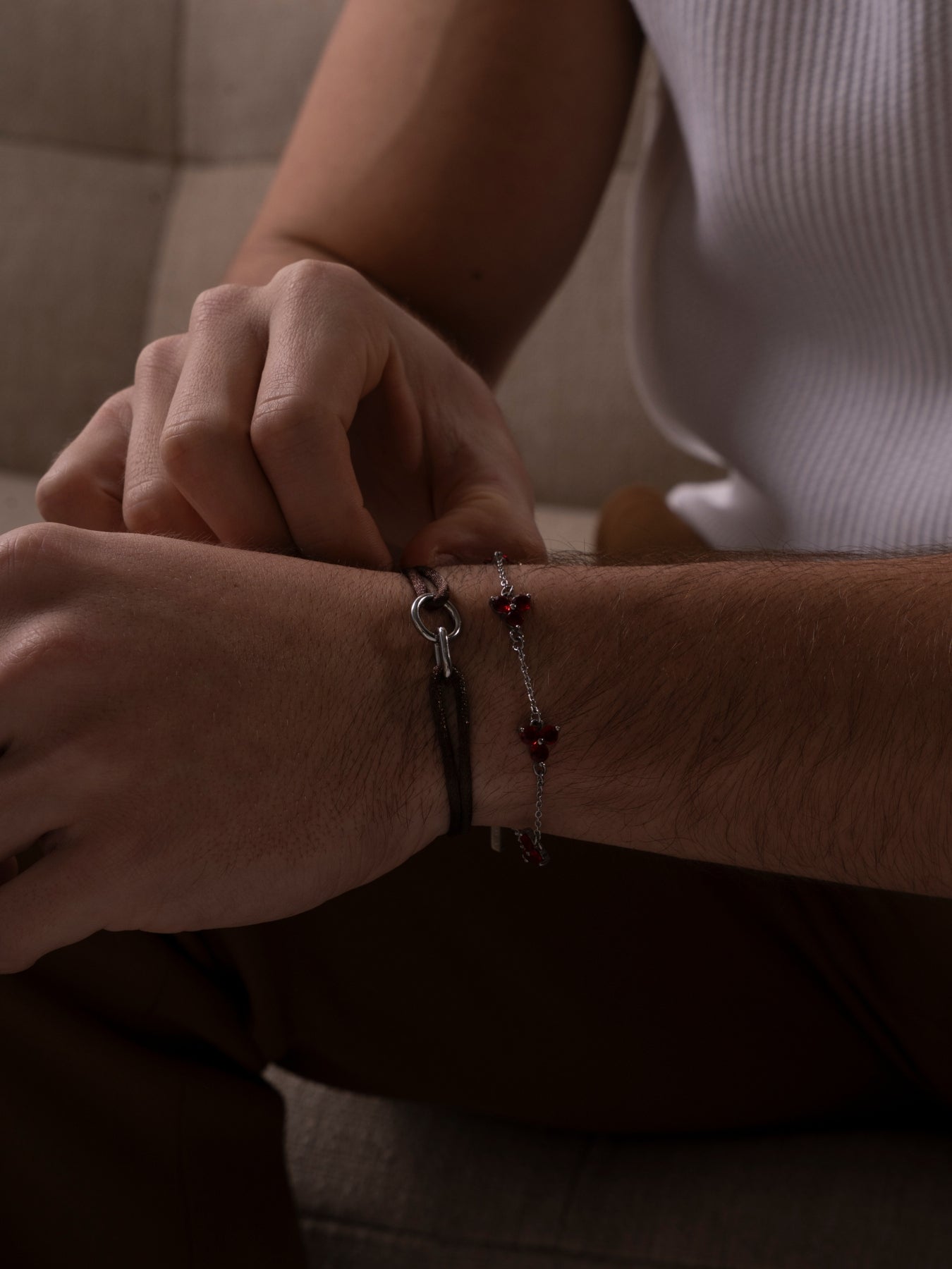 BRACCIALE COFFEE UNITY | Argento