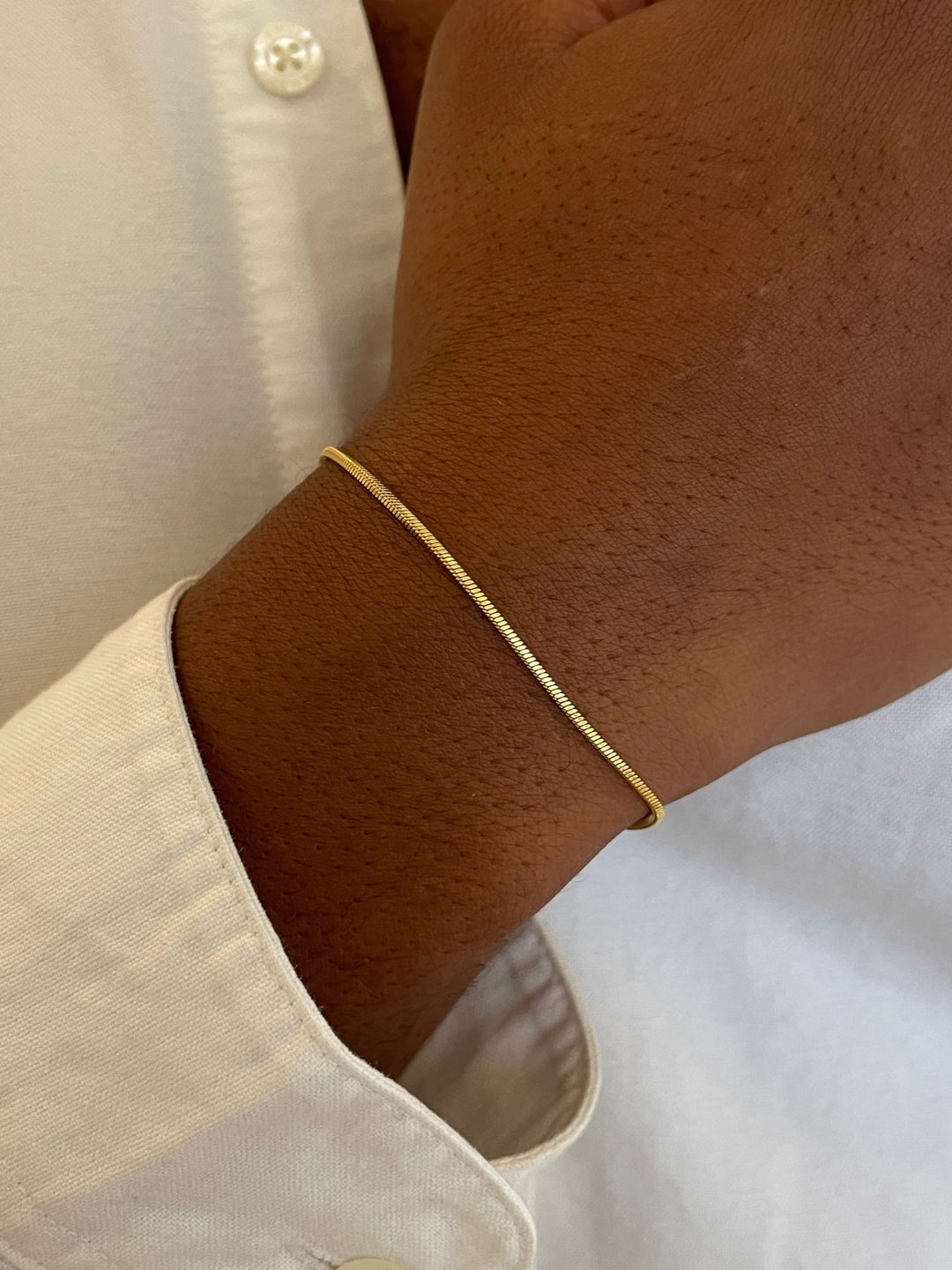 BRACCIALE QUADRATO | Oro 18K