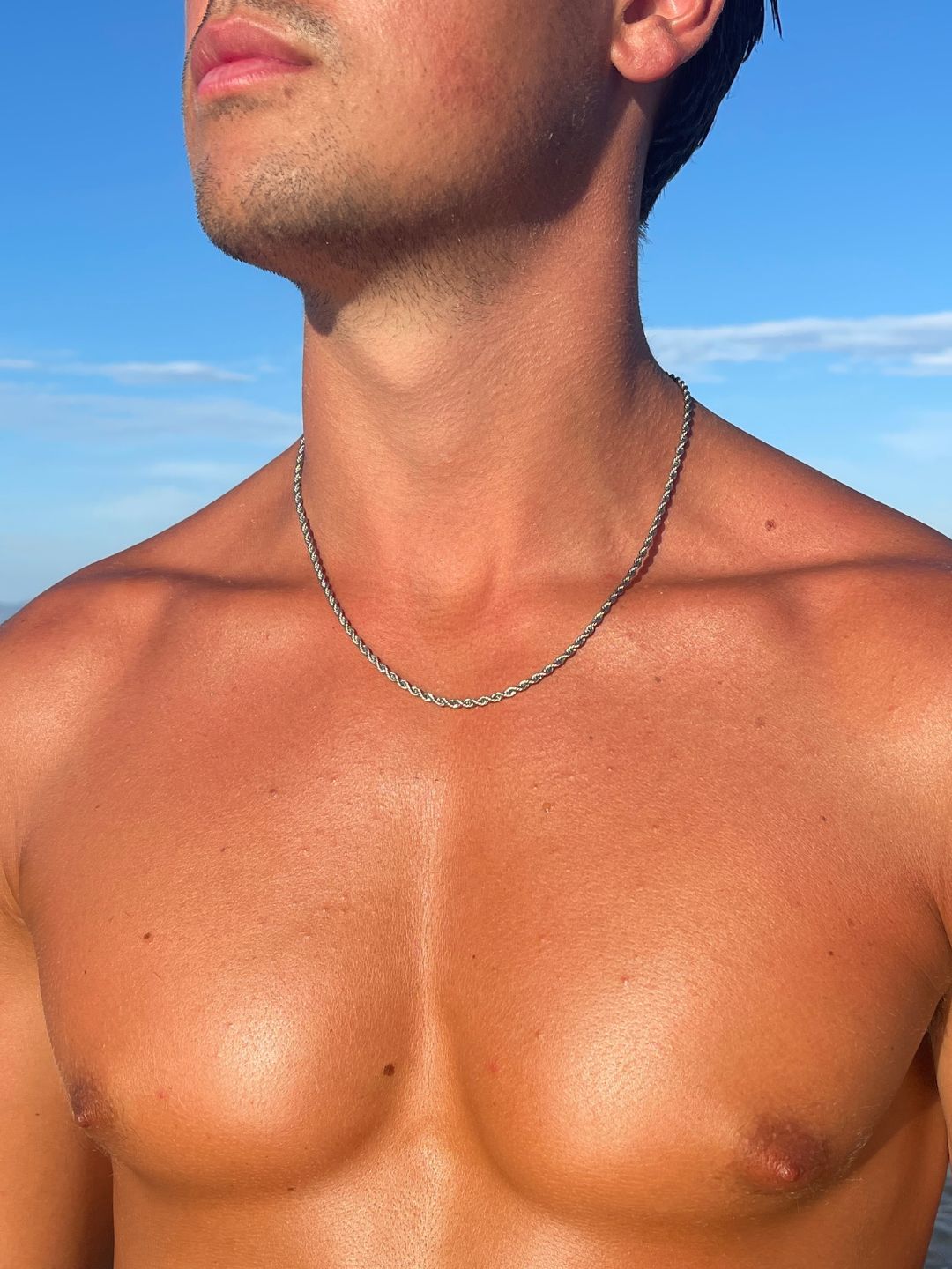 CATENA A CORDA 3MM | Argento