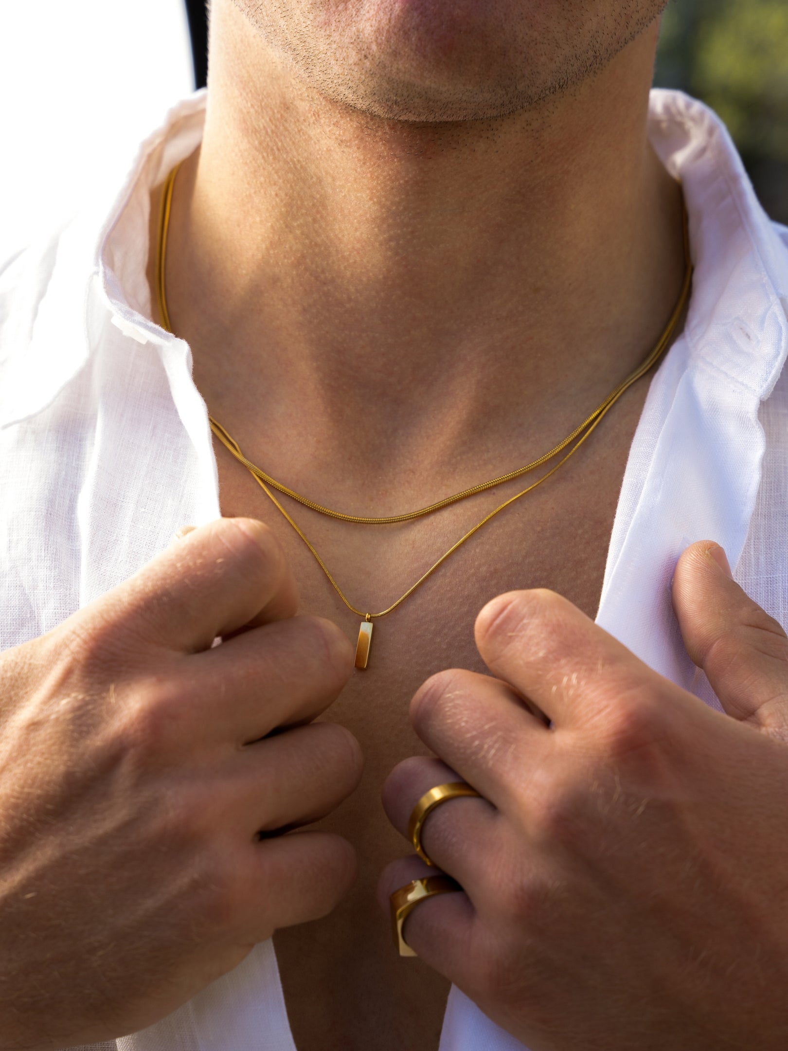 CATENA QUADRATA | Oro 18K