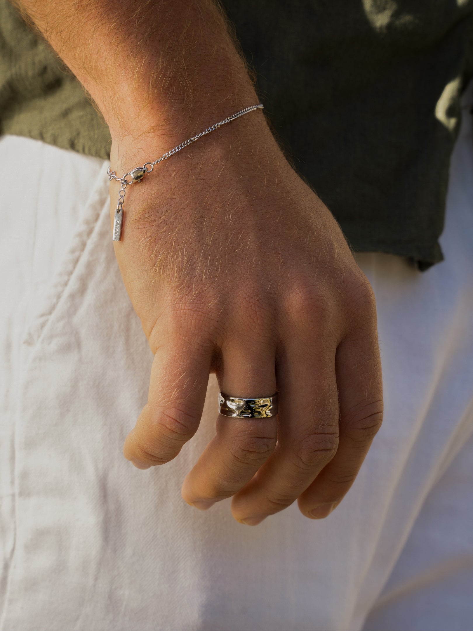 ANELLO AMSTERDAM UNISIZE | Argento